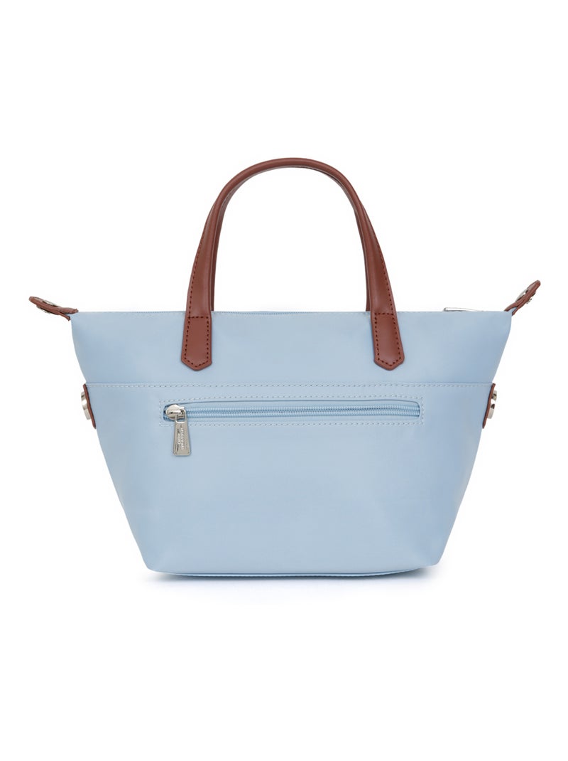 Sac cabas porté main  Petit POP Bleu ciel - Kiabi