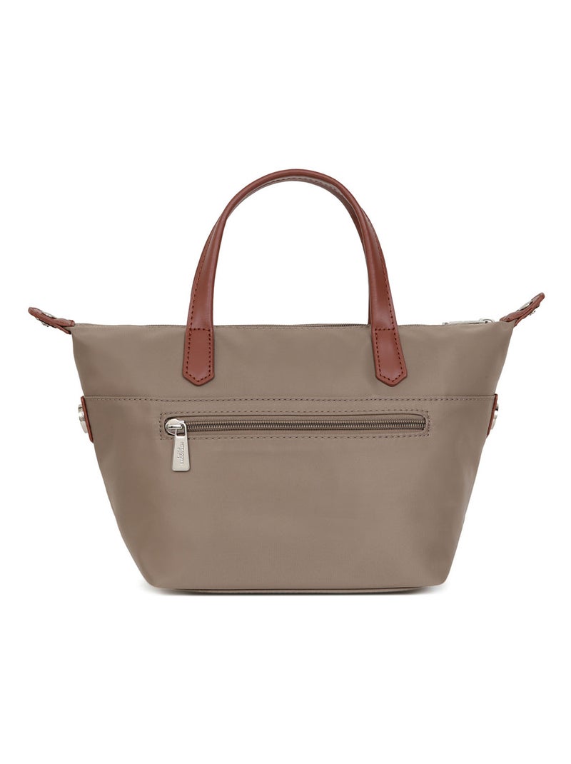 Sac cabas porté main  Petit POP Taupe - Kiabi
