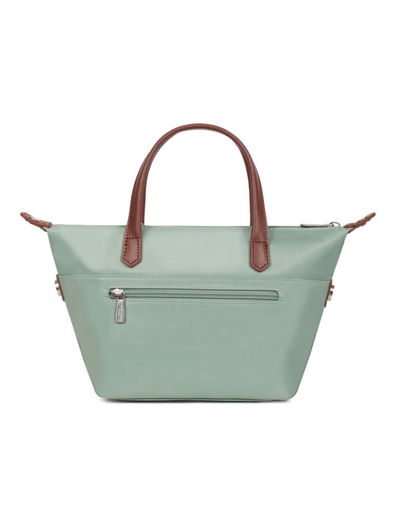Sac cabas porté main  Petit POP Vert clair - Kiabi
