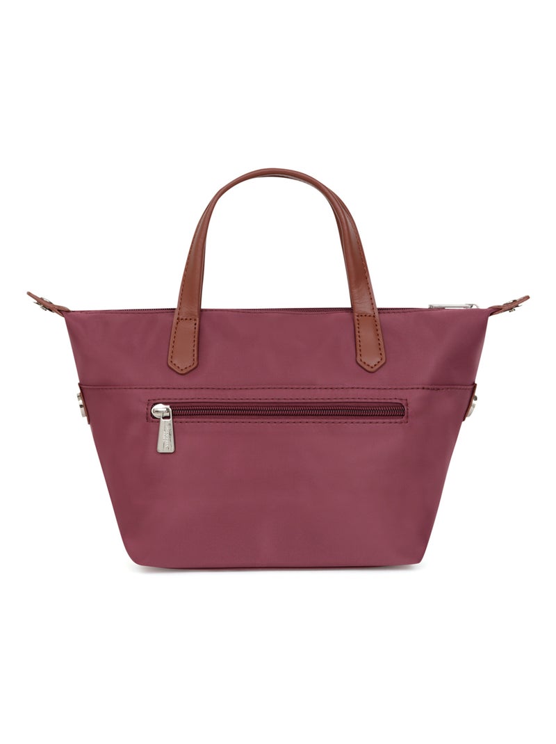 Sac cabas porté main  Petit POP Violet prune - Kiabi