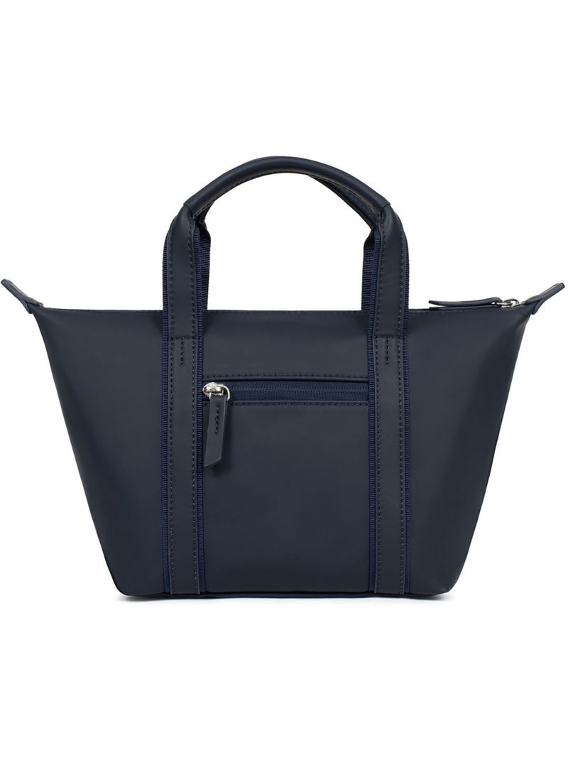 Sac cabas porté main  Petit TARA Bleu nuit - Kiabi
