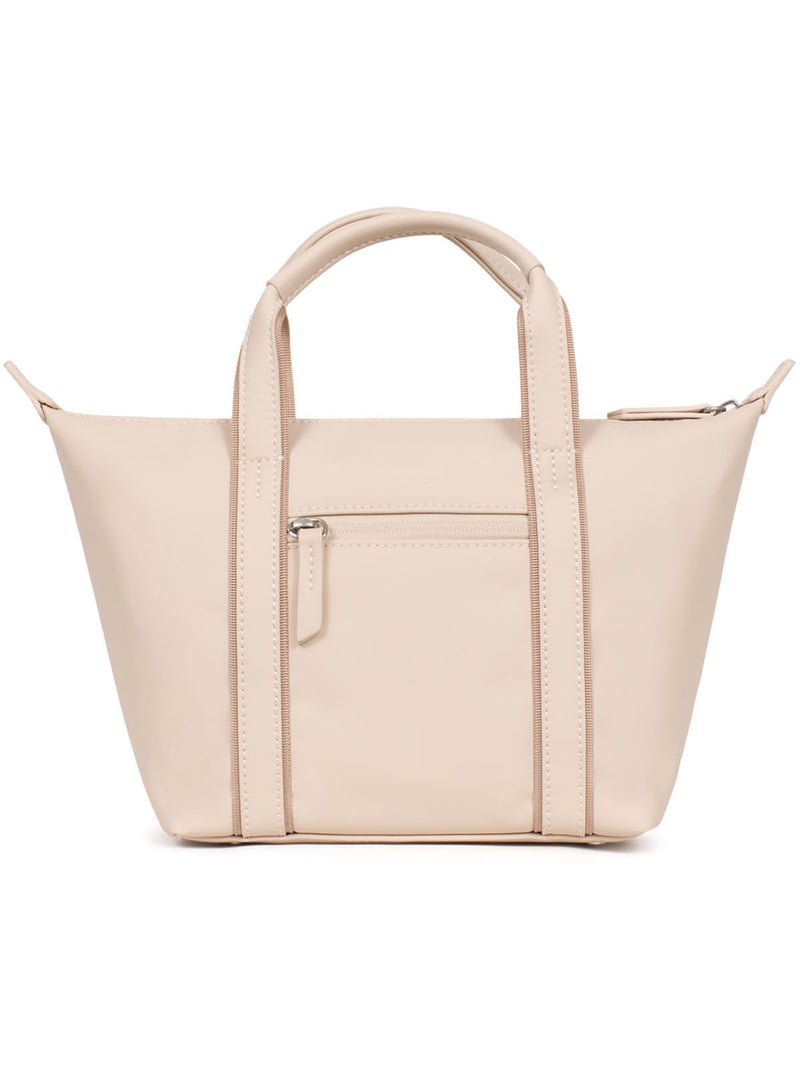 Sac cabas porté main  Petit TARA Ivoire - Kiabi