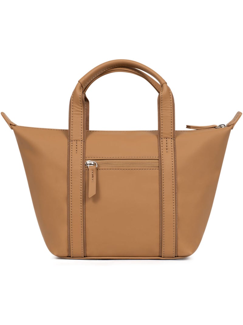 Sac cabas porté main  Petit TARA Marron clair - Kiabi