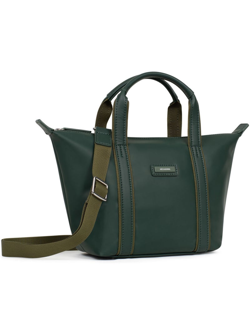 Sac cabas porté main  Petit TARA Vert sapin - Kiabi