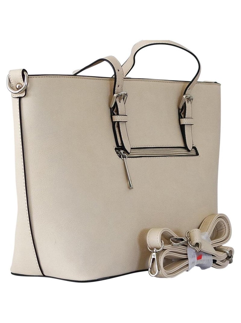Sac cabas shopping CLIO Gris perle - Kiabi
