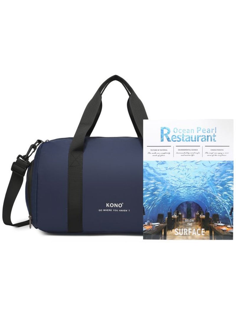 Sac cabine - 40x20x22 cm, souple - kono Bleu - Kiabi