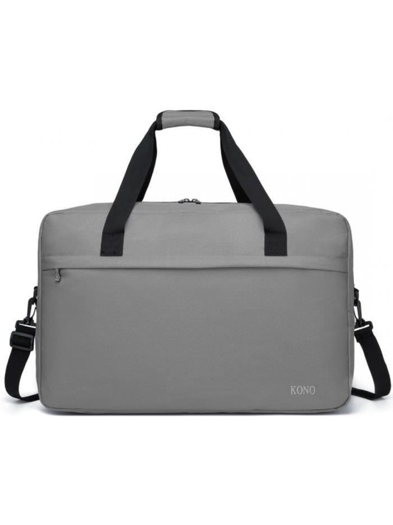 Sac cabine - 55x35x25 cm, souple - kono Gris - Kiabi