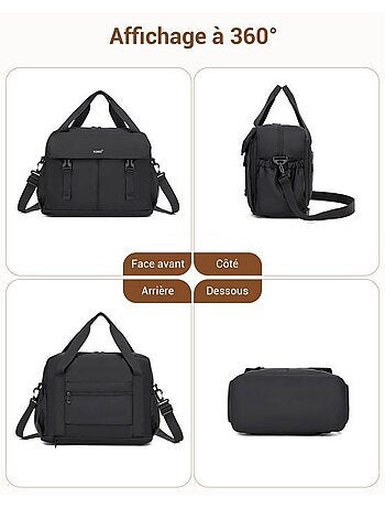 Sac cabine 40x30x20 cm compartiment chaussures - kono