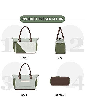 Sac cabine matelassé 40x30x20 cm imperméable - miss lulu