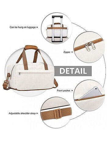 Sac cabine pliable 40x20x25 cm 20 l léger 370 g - kono