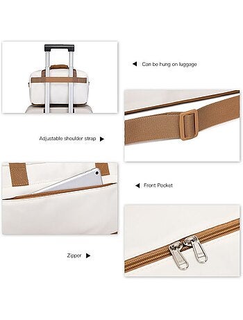 Sac cabine pliable 40x20x25 cm 20 l léger 370 g - kono