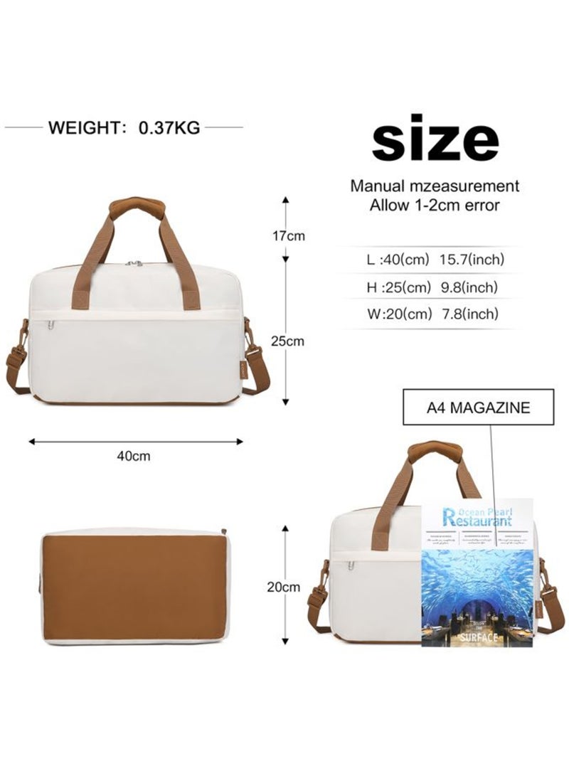 Sac cabine pliable 40x20x25 cm 20 l léger 370 g - kono Beige - Kiabi