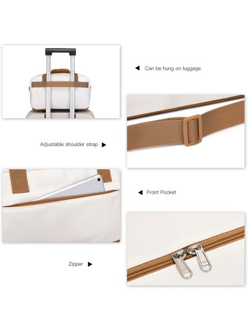 Sac cabine pliable 40x20x25 cm 20 l léger 370 g - kono - Kiabi