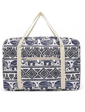 Sac cabine pliable 45x32x14 cm étui trolley multi-poches - kono