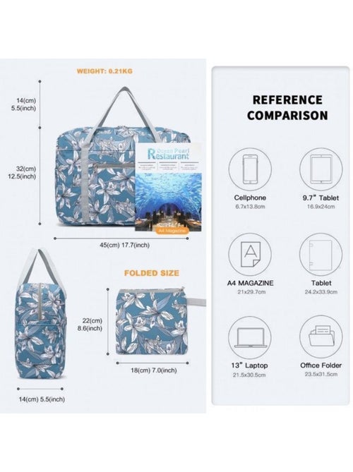 Sac cabine pliable 45x32x14 cm imperméable multi-poches - kono - Kiabi Sac cabine pliable 45x32x14 cm imperméable multi-poches - kono - Kiabi