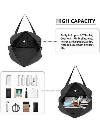 Sac cabine pliable 45x32x14 cm imperméable résistant - kono