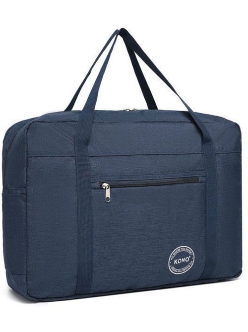 Sac cabine pliable 45x32x14 cm tissu imperméable trolley - kono - Kiabi Sac cabine pliable 45x32x14 cm tissu imperméable trolley - kono - Kiabi