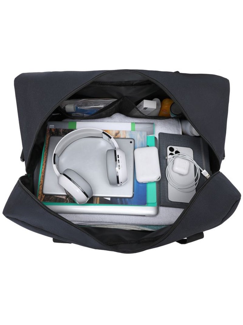 Sac cabine pliable 55x35x25 cm 48 l accepté ryanair - kono Bleu - Kiabi