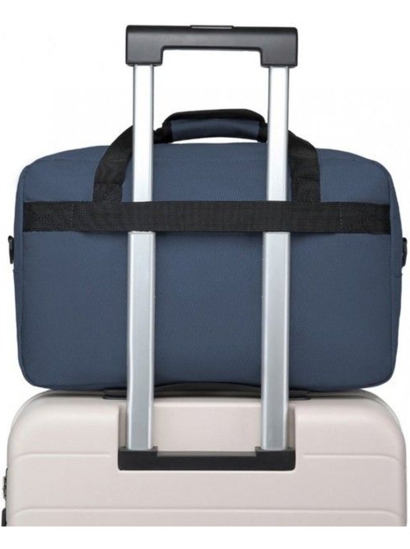 Sac cabine taille s 40x25x20 cm housse imperméable - kono Bleu - Kiabi