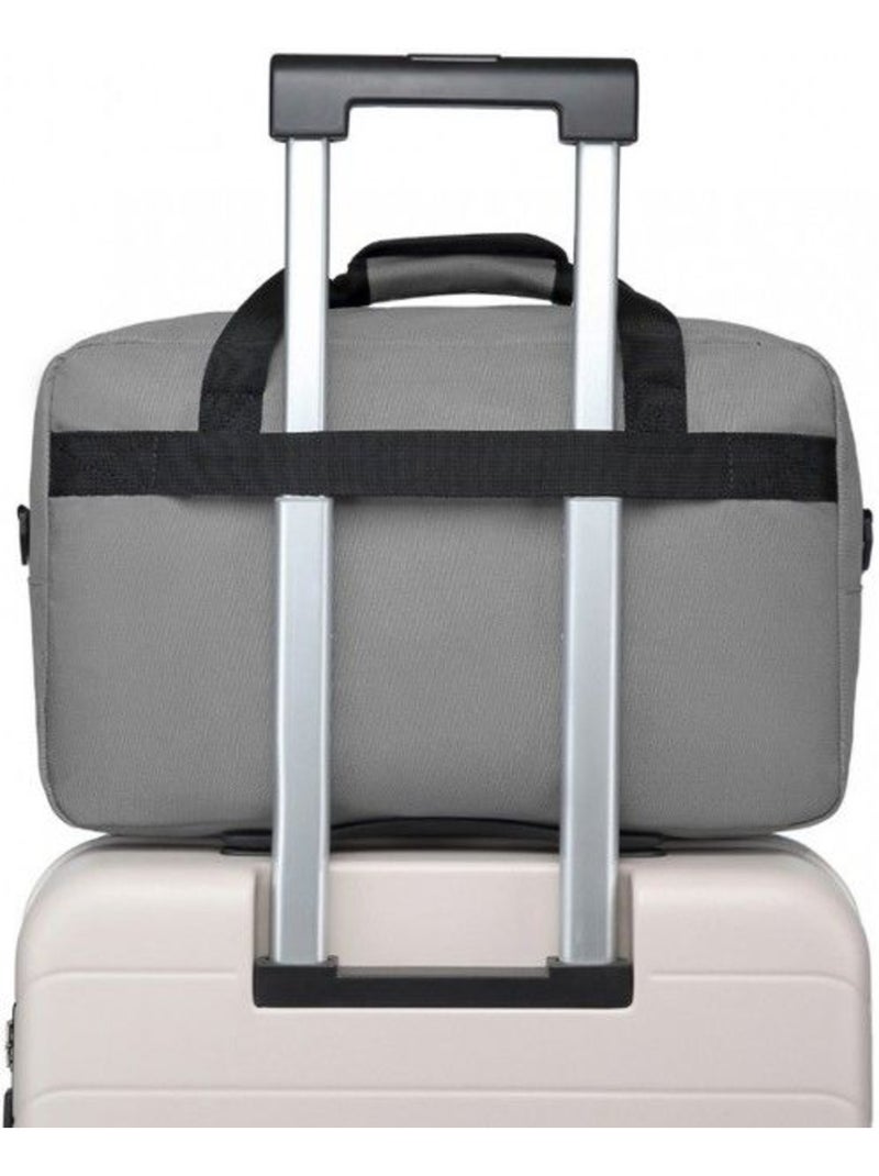 Sac cabine taille s 40x25x20 cm tissu oxford - kono Gris - Kiabi