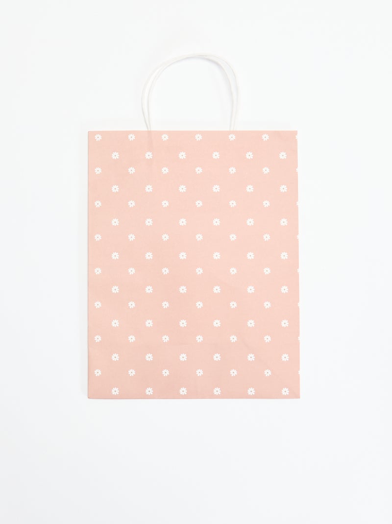Sac cadeau 'coeur' Rose - Kiabi