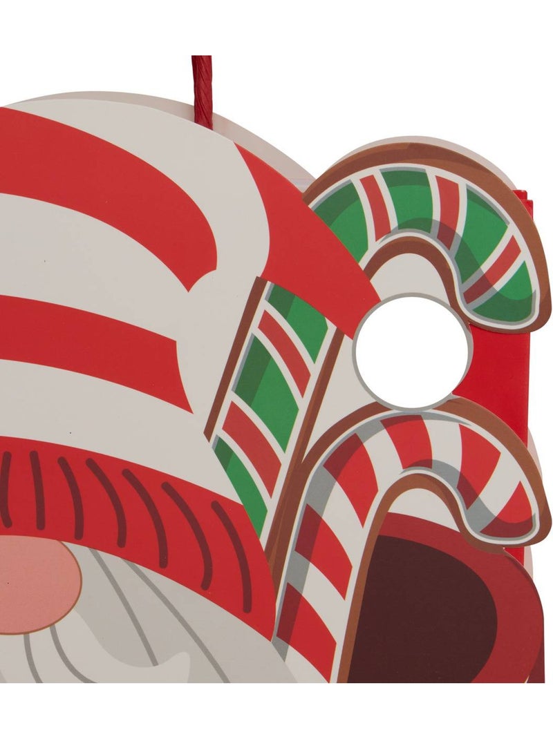 Sac cadeau de noël personnages moyen modèle Blanc - Kiabi