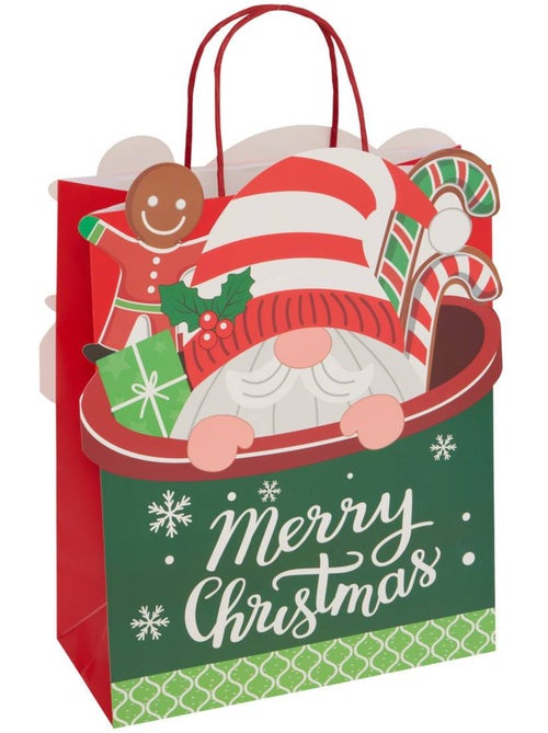 Sac cadeau de noël personnages moyen modèle - Kiabi Sac cadeau de noël personnages moyen modèle - Kiabi