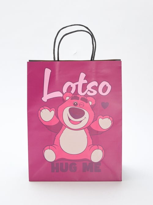 Sac cadeau en papier 'Lotso' - Kiabi