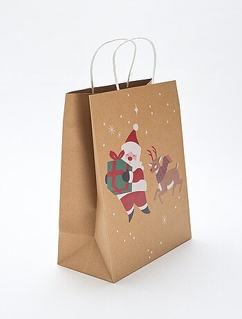 Sac cadeau en papier 'Noël'