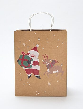 Sac cadeau en papier 'Noël'