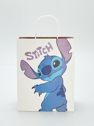 Sac cadeau en papier 'Stitch'