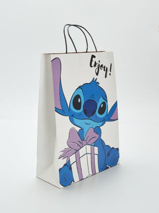 Sac cadeau en papier 'Stitch'