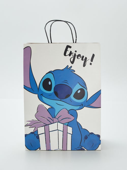 Sac cadeau en papier 'Stitch' - Kiabi