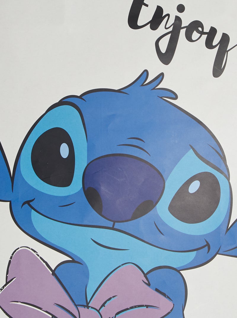 Sac cadeau en papier 'Stitch' BLEU - Kiabi