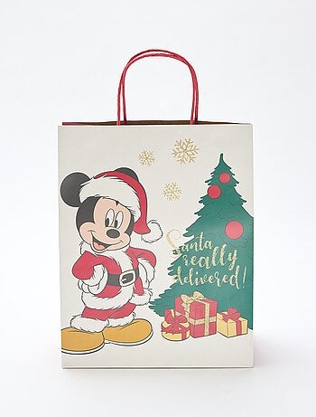 Sac cadeau Noël 'Disney' 32x24x13 cm environ