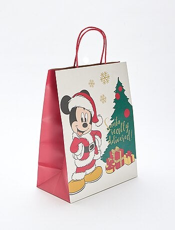 Sac cadeau Noël 'Disney' 32x24x13 cm environ