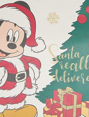 Sac cadeau Noël 'Disney' 32x24x13 cm environ