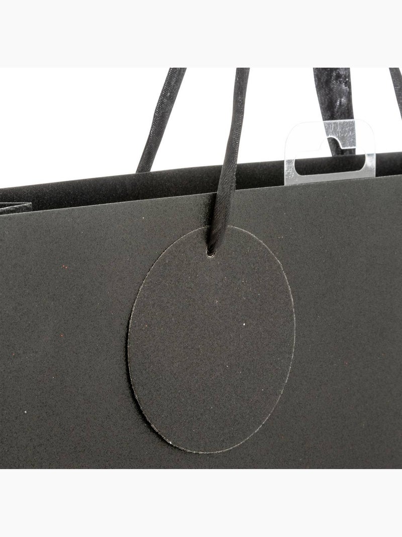 Sac cadeau paillettes petite taille noir Noir - Kiabi