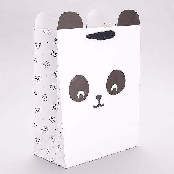 Sac Cadeau Panda Bebe Fille Blanc Noir Kiabi 2 00