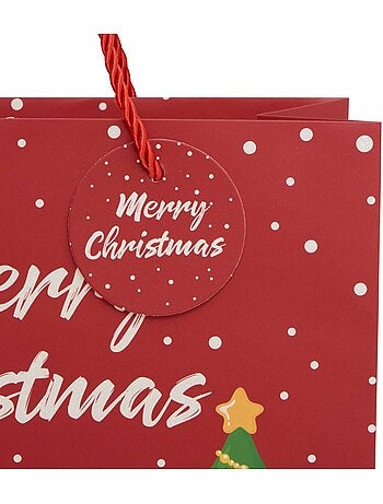 Sac cadeau père noël ludique moyen modèle