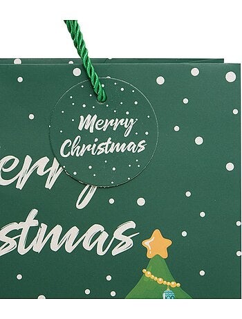 Sac cadeau père noël ludique moyen modèle