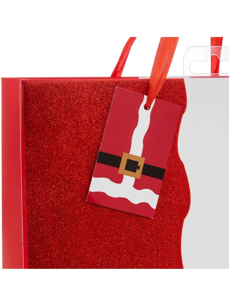 Sac cadeau pn paillettes pm Rouge - Kiabi