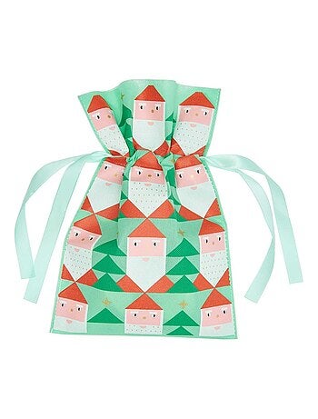 sac cadeau reutilisable pere noel