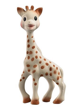 Sac cadeau Sophie la Girafe avec hochet et anneau de dentition