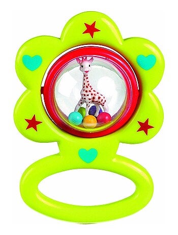 Sac cadeau Sophie la Girafe avec hochet et anneau de dentition