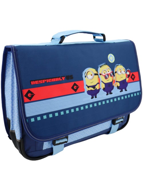 Sac cartable 'Minions' Team Fix It 41 cm – Bleu marine, bretelle réglable Minions - Kiabi Sac cartable 'Minions' Team Fix It 41 cm – Bleu marine, bretelle réglable Minions - Kiabi