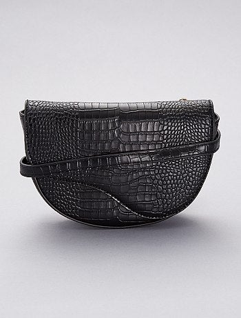Sac ceinture façon croco - Kiabi