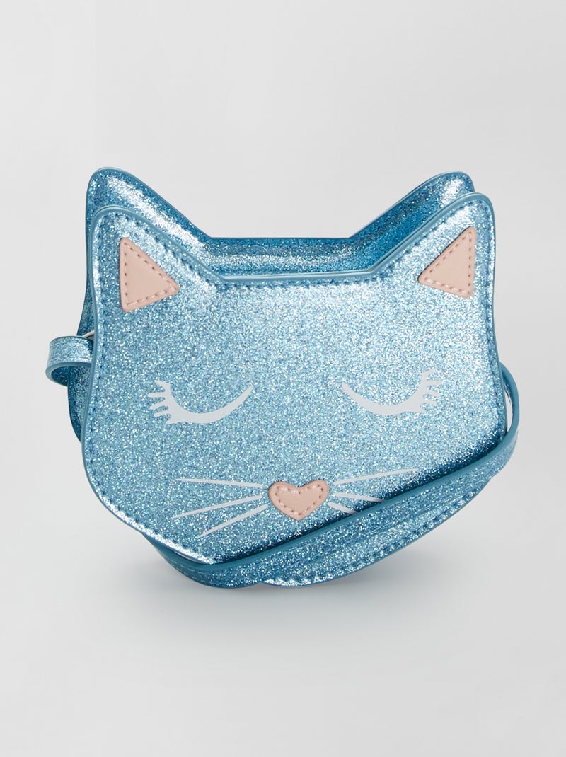 Sac chat bleu gris - Kiabi