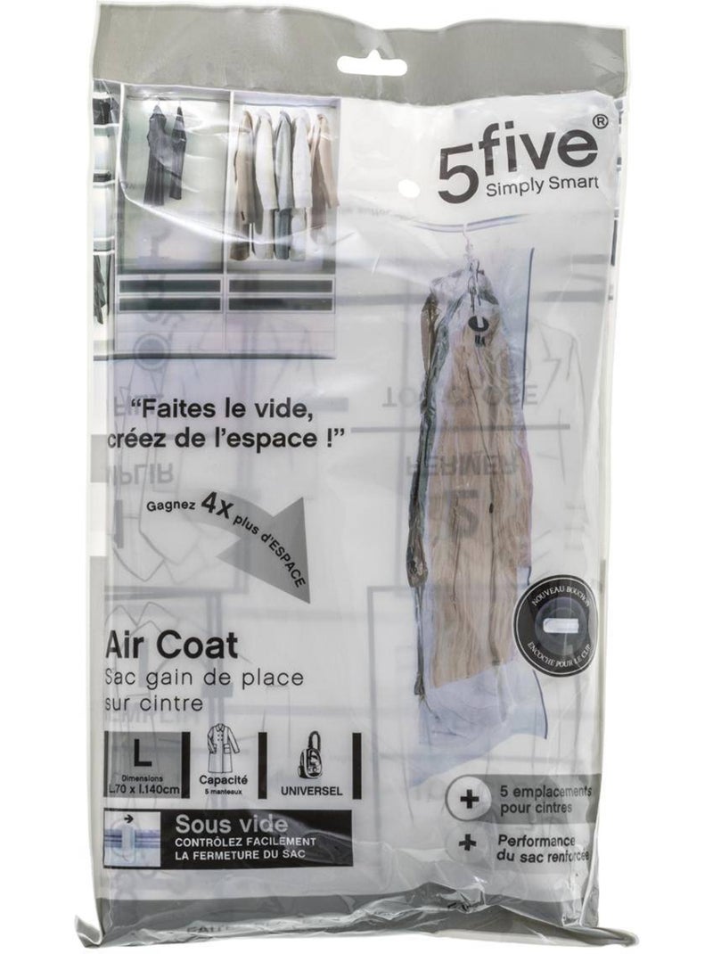 Sac compresseur air 138x69cm Transparent - Kiabi