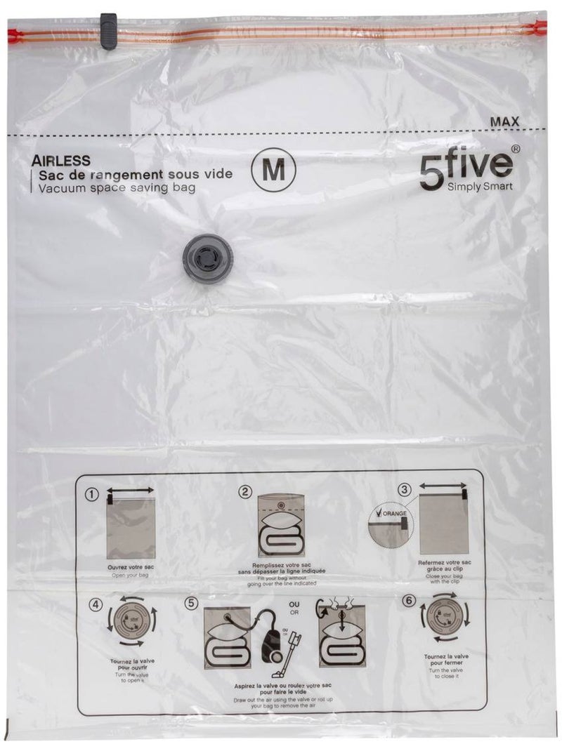 Sac compresseur air parfumé 60x80 airless Violet - Kiabi